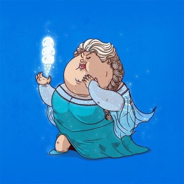 【图集】当动漫人物纷纷变胖变老，你还会爱他们吗?