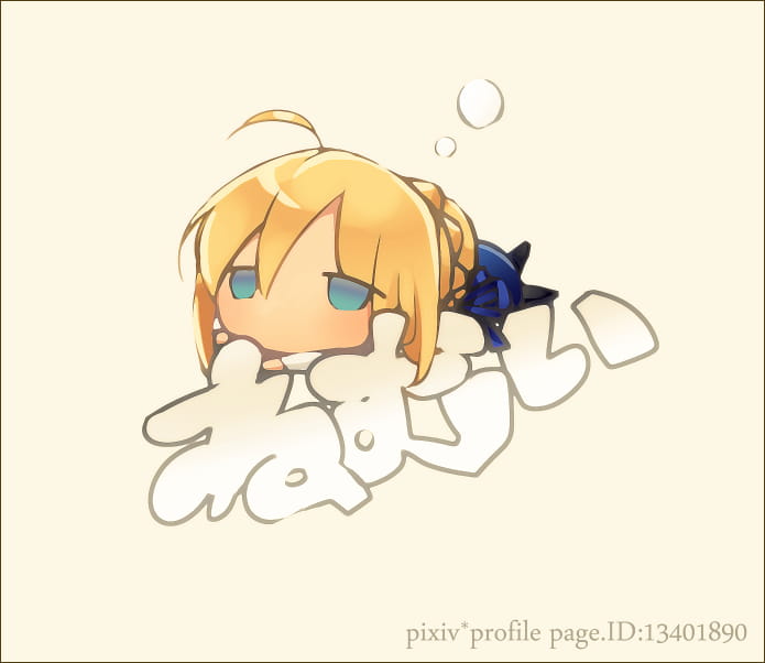 圣杯战争，Q版，超萌人物，saber
