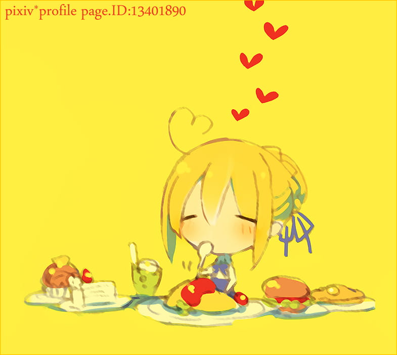 圣杯战争，Q版，超萌人物，saber