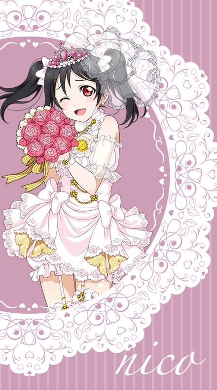 LoveLive! ，婚纱系列，手机壁纸