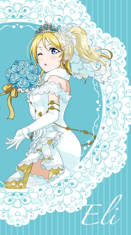 LoveLive! ，婚纱系列，手机壁纸