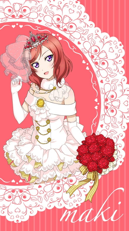 LoveLive! ，婚纱系列，手机壁纸
