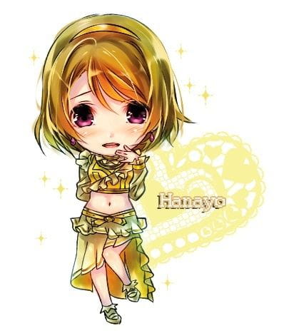 【图趣】超萌LoveLive! 头像一组 9 只一个不落萌萌哒！ hanayo