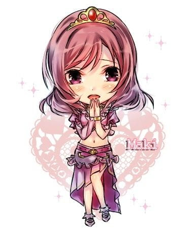 【图趣】超萌LoveLive! 头像一组 9 只一个不落萌萌哒！ maki