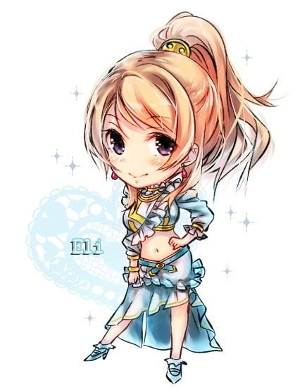 【图趣】超萌LoveLive! 头像一组 9 只一个不落萌萌哒！ eli