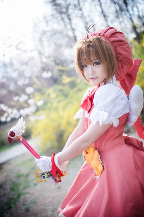 cos cosplay 木之本樱 萌娘 小樱 魔卡少女樱