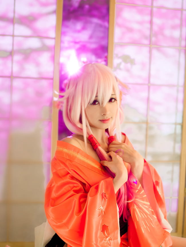 cos 楪祈 浴衣