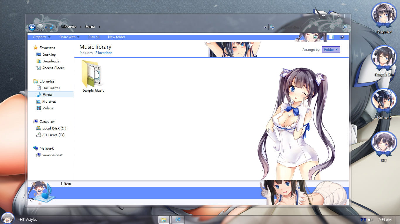 【win7主题】在地下城邂逅是否搞错了什么赫斯缇雅 win7主题