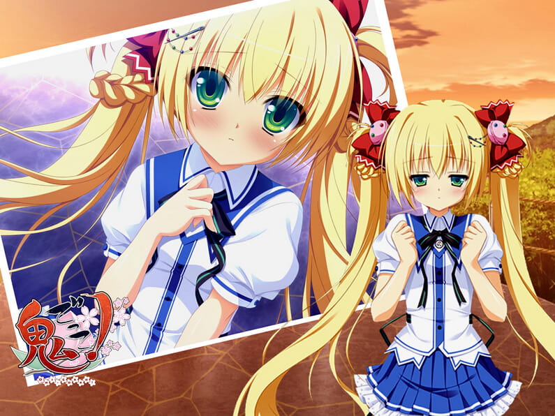 LoLI win7主题 电脑主题 萌娘资源 gal主题 鬼的捉迷藏 鬼ごっこ！