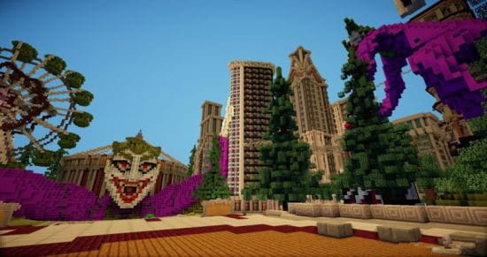 我的世界,蝙蝠侠:阿甘骑士,单机游戏 我的世界,蝙蝠侠:阿甘骑士,单机游戏